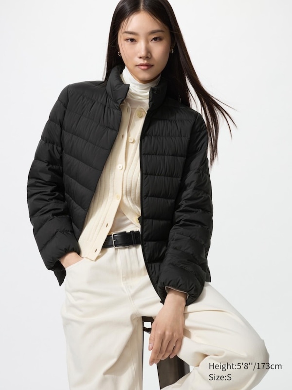 Uniqlo Women’s Ultra Light Down Jacket in Black NWT Size S